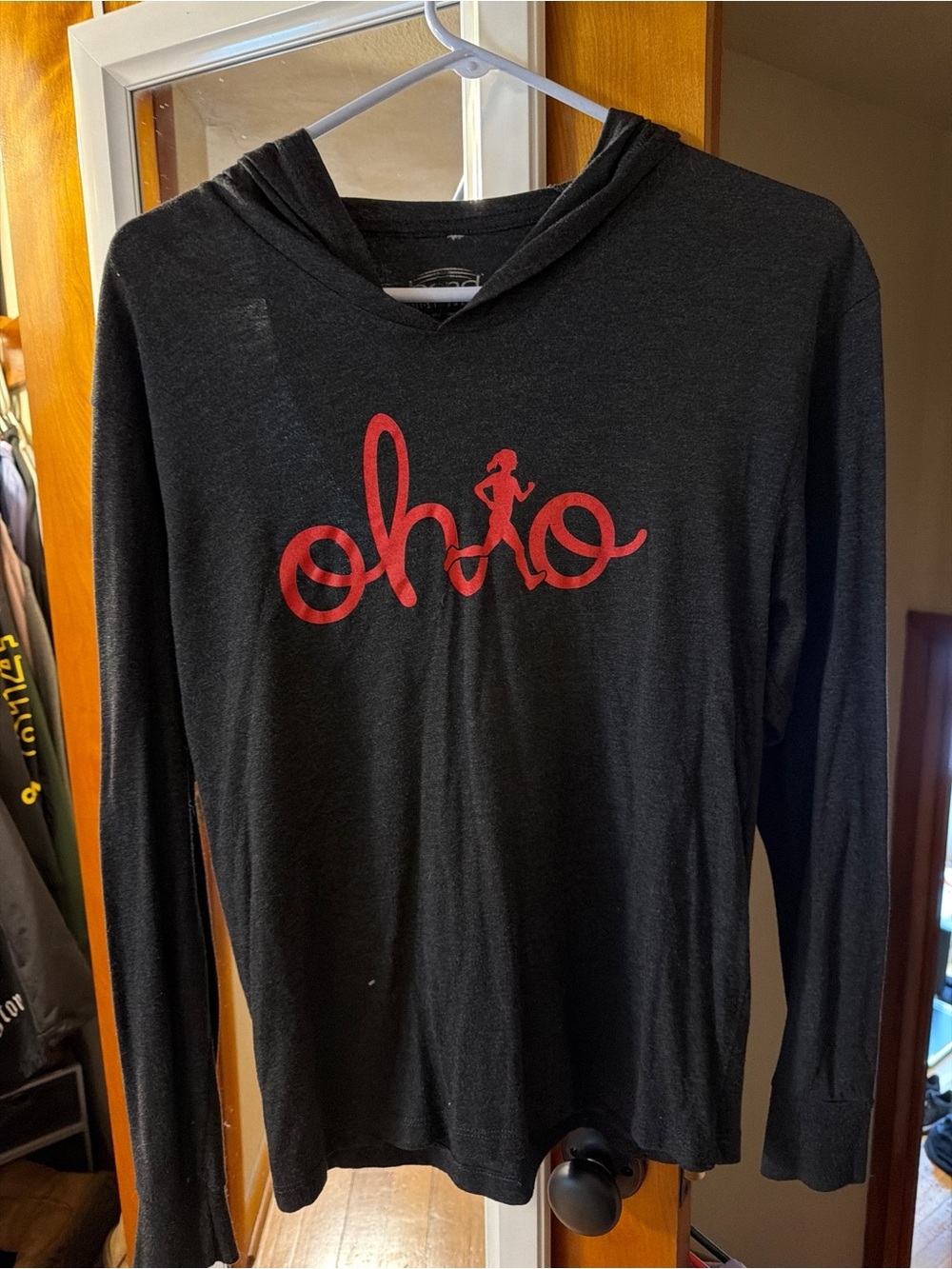 Bend Active Ohio Runner Lightweight Bamboo Hooded Long Sleeve Shirt - Small - Picture 1 of 3